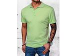Dstreet Maglietta Da Uomo Con Colletto Kechok Verde Xxl
