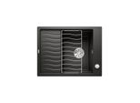 Blanco Elon 45 - Lavello In Silgranito, 650X500 Mm, Con Comando Di Scarico E Accessori, Nero 525879