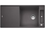 Blanco Axia Iii Xl 6 S-F, Silgranit® Puradur®, Grigio Roccia, Reversibile, Con Scarico A Distanza, Incluso Tagliere In Legno