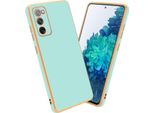 Cadorabo Copertura Protettiva Per Samsung Galaxy S20 Fe Cover In Verde Copertura Del Telefono Cellulare Tpu Silicone Fotocamera Protezione Caso