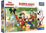 Trefl Puzzle Bifacciale Mickey's Club Super Maxi 24 Pezzi