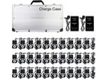 Retekess T130-T131 Sistema Di Guida Wireless, Sistema Di Guida Con Box Di Ricarica Portatile Con 32 Slot Per Sistema Di Traduzione Per Fiere, Formazione Aziendale, Agenzie Di Viaggio, Ecc. (2 Trasmettitori E 30 Ricevitori, 1 Box Di Ricarica)