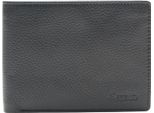Esquire Pelle Portafoglio Primavera Men Wallet Black Nero