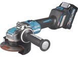 Smerigliatrice Angolare A Batteria Makita Xgt 40 V Max - 125 Mm - 3.000 - 8.500 Giri/Min - X-LOCK