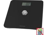 Bilancia Pesapersone Proficare Senza Batteria, Bilancia Con Campo Di Misura Da 5G A 180 Kg, Bilancia Pesapersone Digitale Con Energia Cinetica - PC-PW 3112 Nero