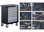 Bgs Carrello Da Officina 7 Cassetti Set Di Attrezzi Per La Regolazione Del Motore - 6076