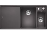 Blanco Axia Iii 6 S-F, Silgranit® Puradur®, Grigio Roccia, Vasca A Destra, Con Scarico A Distanza, Incluso Tagliere In Legno