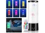 Jiubiaz Led Meduse Night Lights Serbatoio D'acqua Lava Lampada Rgb Medusa Lampada Camera Da Letto Artificiale