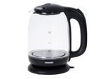 Mesko | Bollitore | Ms 1302B | Elettrico | 2200 W | 1,7 L | Vetro | Base Girevole A 360° | Nero