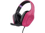 Trust Trust Gxt 415P Zirox Cuffia Cablata Head-Band Gaming Rosa