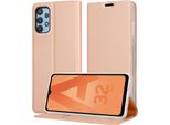 Cadorabo Custodia Per Cellulare Per Samsung Galaxy A32 5G Custodia Protettiva In Rosa Cover Etui Book Case Booklet
