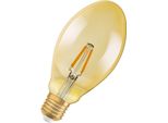 Osram Vintage 1906 Led Special Shapes 4W 824 Gold E27 Lampada 470Lm 2400K Bianco Caldo Come 40W 4099854091117