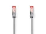 Cavo Di Rete CAT6 | RJ45 Maschio | RJ45 Maschio | S/Ftp | 2,00 M | Rotondo | Lszh | Grigio | Etichetta