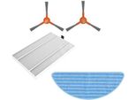 Tesla Tsvaclaskit, Set Di Accessori, Robot Aspirapolvere, Nero, Blu, Bianco, Smart Robot, 4 Pezzo(I)