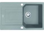 Franke Urban Ubg 611-78 Lavello In Steeing Grey Con Selettore Centrale In Acciaio Inox / Dimensioni Del Foro 760 X 480 Mm R15 / Lavello In Granito