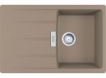 Franke Centro Cng 611-78 Lavello In Design Cashmere Con Manopola Eccentrica In Acciaio Inox / Dimensioni Del Foro 760 X 480 Mm R15 / Lavello In Granito
