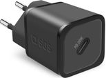 Sbs Tetrgan1C20K 20W Caricatore Gan Usb-C Con Power Delivery - Nero