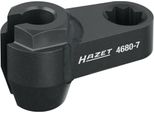 Hazet 4680-7 Chiavi Per Sonde Gas Di Scarico ∙ Quadro Doppio Cavo 1/2 Pollice (12,5 Mm) ∙ Profilo Esagonale Esterno ∙ 14 Mm