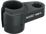 Hazet 4680-6 Chiavi Per Sonde Gas Di Scarico ∙ Quadro Doppio Cavo 1/2 Pollice (12,5 Mm) ∙ Profilo Esagonale Esterno ∙ 24 Mm