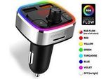 Connect It Trasmettitore Fm Radio Carrgb, 2Xusb+Microsd, Argento