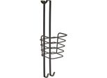 Metaltex Haardrogerhouder 11X12X37 Cm Zwart