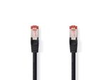 Cavo Di Rete CAT6 | RJ45 Maschio | RJ45 Maschio | S/Ftp | 15,0 M | Rotondo | Lszh | Nero | Etichetta