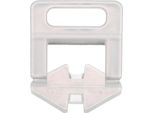 Set Di Morsetti Di Livellamento Sixtol Sistema Di Livellamento T-HOLD 2 Mm, 500 Pezzi SX3107