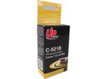 Serbatoio D'inchiostro Uprint CLI521 Canon, Con Chip, Nero
