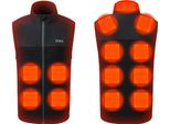 Inf Gilet Riscaldato 13 Zone Di Riscaldamento Nero Xl/Xxl