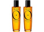 Revlon Orofluido Elixir 2 X 100 Ml Trattamento Per Capelli Per La Lucentezza Set