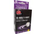 Calamaio Uprint LC980/1100 Brother, Giallo