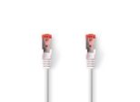 Cavo Di Rete Cat6A | S/Ftp | RJ45 Maschio | RJ45 Femmina | 1,50 M | Rotondo | Lszh | Bianco | Imballato