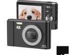 INF Digitalkamera 4K 48MP, 16-facher Zoom, 2.8 Zoll-Display, 32 GB Speicherkarte