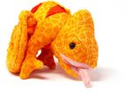 Cornelissen - Peluche - Camaleonte Arancione - 17 Cm