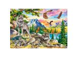Castorland Puzzle Famiglia Di Lupi 1000 Pezzi