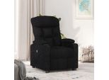 The Living Store Recliner Elettrico In Tessuto Nero