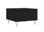 Syfax™ Tavolino Da Salotto Nero 55X55X36,5 Cm In Legno Multistrato