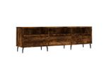 Syfax™ Mobile Porta Tv Rovere Fumo 150X30X44,5 Cm In Legno Multistrato