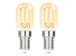 Zmh E14 Led Bianco Freddo Lampadine Vintage - T22 Led Lampadina 6000K E14 Lampadine 2W A Risparmio Energetico Lampadine Edison, 2 Pezzi