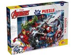 Puzzle Da Pavimento Bifacciale 108El Marvel Avengers Lisciani 99719
