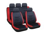 Set Di Coprisedili Pilota Drift Neri Con Copripoggiatesta
