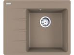 Franke Maris Centro Lavello Da Incasso Fragranit Lavello Cng 611-62 A Manopola Cashmere Acciaio Inox Da 45 Cm 114.0685.108