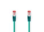 Cavo Di Rete CAT6 | RJ45 Maschio | RJ45 Maschio | S/Ftp | 15,0 M | Rotondo | Lszh | Verde | Etichetta