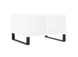 Syfax™ Tavolino Da Salotto Bianco 60X50X36,5 Cm In Legno Multistrato