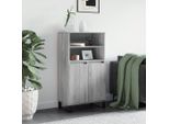 Vidaxl Credenza Grigio Sonoma 60X36X110 Cm Materiale A Base Di Legno