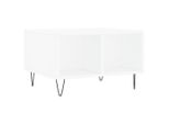 Syfax™ Tavolino Da Salotto Bianco 60X50X36,5 Cm In Legno Multistrato