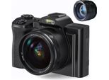 INF Digitalkamera 4K, 48 MP, CMOS, 16-fach Zoom, Selbstauslöser