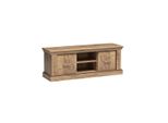 Tavolino Per Tv Ailish - Rovere Kraft Dorato