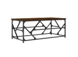 Syfax™ Tavolino Salotto Rovere Marrone 100X50X40Cm Legno Multistrato