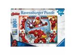 100-Piece Xxl Puzzle. The Mighty Iron Man/Marvel Avengers. 00013377. Ages 6 And Up. Ravensburger. Marvel Heroes